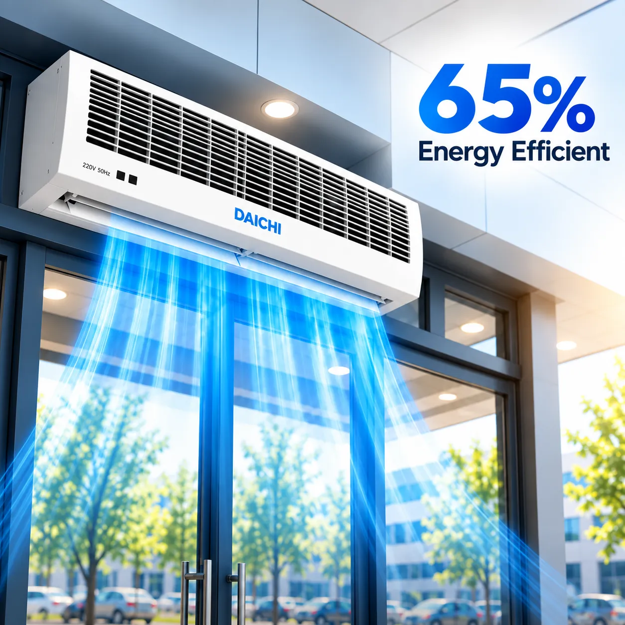 65% energy efficient