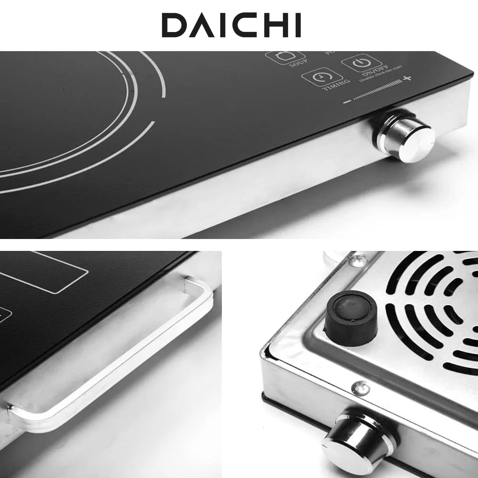 DAICHI cooker metal body and cooling design