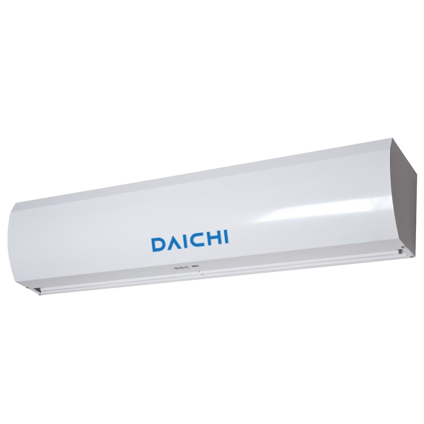 White air curtain front angle