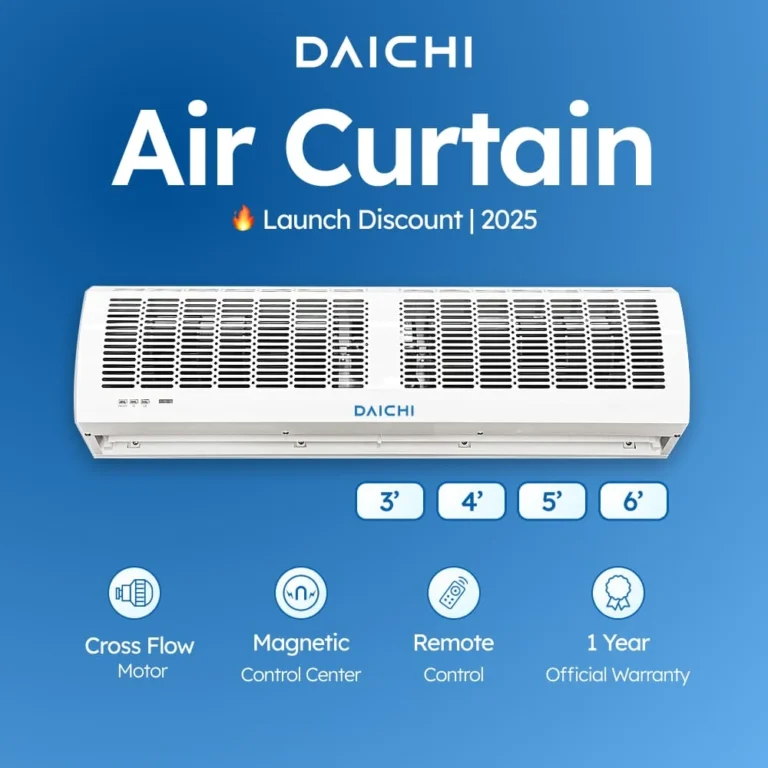 6ft Cross Flow Air Curtain