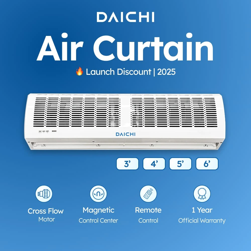 6ft Cross Flow Air Curtain