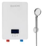 digital temperature control instant electric water heater geyser