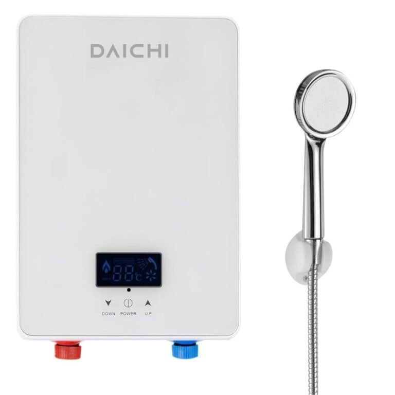 digital temperature control instant electric water heater geyser